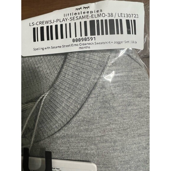 Little Sleepies Elmo Play Collection Set 18-24 months Sesame Street - Picture 3 of 3